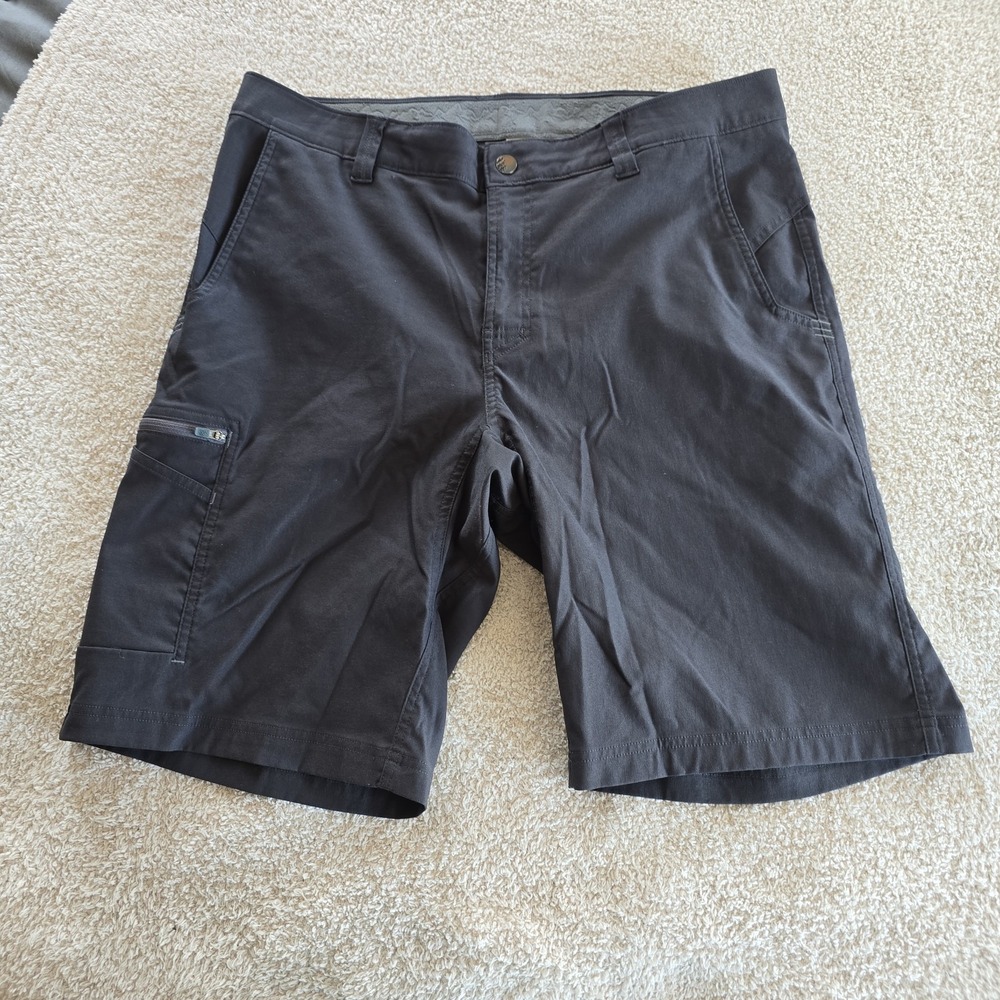 Stio Men's Hiking Outdoor Shorts Gray Sz 36 Stretch Performance Gorpcore  #2440